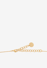 Ferragamo Gancini Padlock Pendant Necklace