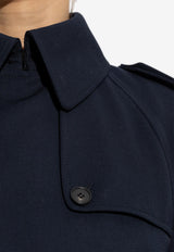 Alexander McQueen Cropped Double-Breasted Coat