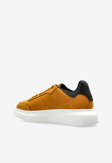 Alexander McQueen Oversized Leather Low-Top Sneakers