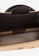 Jacquemus Small Bambino Raffia Crossbody Bag