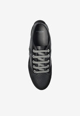 Givenchy Slim Suede and Leather Sneakers