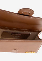 Jacquemus Large Bambino Leather Crossbody Bag