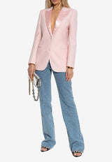 Alexander McQueen Single-Breasted Tuxedo Blazer