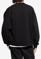 Jacquemus Grosgrain Button-Up Cardigan Black CDM00576 AJ00126-990
