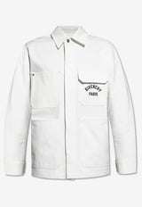 Givenchy Logo Embroidered Overshirt