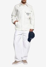 Givenchy Logo Embroidered Overshirt