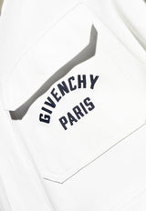Givenchy Logo Embroidered Overshirt