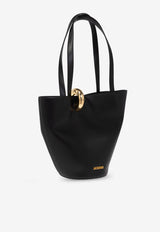Jacquemus Medium Bambola Leather Tote Bag