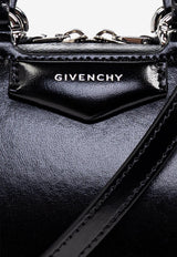 Givenchy Mini Antigona Leather Top Handle Bag Black BB514 6B2B2-001