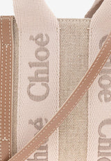 Chloé Mini Woody Tote Bag Beige CHC24UP237 L17-26Y