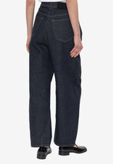 Givenchy Balloon Wide-Leg Jeans Navy BW517 J516P-401