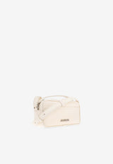 Jacquemus Baneto Leather Messenger Bag Cream BAM00429 AC01C01-115