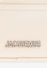 Jacquemus Baneto Leather Messenger Bag Cream BAM00429 AC01C01-115