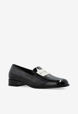 Givenchy Elegant Leather Loafers Black BE202 AE2DS-001