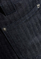 Givenchy Balloon Washed Jeans Navy BM51N 9516U-401