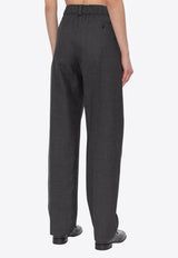 Givenchy Straight-Leg Tailored Pants Gray BW516 Z14FU-067