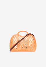 Chloé Cage Logo Top Handle Bag Orange CH25AS517 P55-26Y