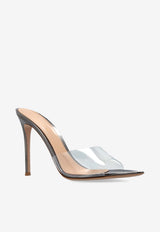 Gianvito Rossi Elle 105 Plexi Mules Silver G11900 15RIC-GMETRLD