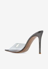 Gianvito Rossi Elle 105 Plexi Mules Silver G11900 15RIC-GMETRLD