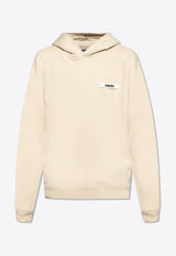 Jacquemus Gros Grain Hooded Sweatshirt Cream HOM00247 AJ00126-150