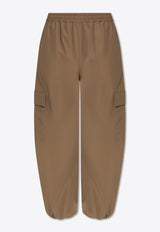 Max Mara Glauco Wide-Leg Cargo Pants Brown GLAUCO 2521136101-003
