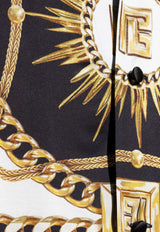 Balmain Foulard Chaînes Print Pajama Shirt Multicolor FH1HN150 VI41-EDC