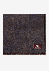 Etro Paisley Jacquard Frayed Scarf Multicolor MATA0058 AQ245-S9865