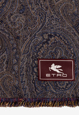 Etro Paisley Jacquard Frayed Scarf Multicolor MATA0058 AQ245-S9865