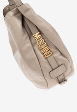 Moschino Leather Shoulder Bag Cream MC4184PP1N OA0-119