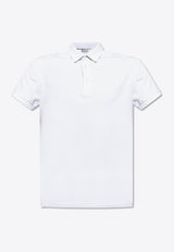 Etro Embroidered Logo Polo T-shirt White MRMD0006 AJ264-W0800