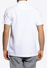 Etro Embroidered Logo Polo T-shirt White MRMD0006 AJ264-W0800