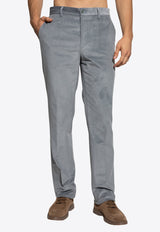 Etro Straight-Leg Corduroy Pants Blue MREA0034 99TU5M4-B0071