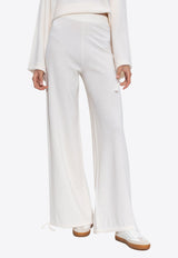 Max Mara Nigeria Wool Wide-Leg Pants Cream NIGERIA 2521336011-001