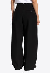 Jacquemus Ovalo Curved-Leg Pants Black PAW00079 AW00531-990