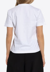 Jacquemus Gros Grain T-shirt White TSW00550 AJ00029-100