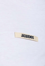 Jacquemus Gros Grain T-shirt White TSW00550 AJ00029-100
