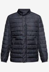 Etro Paisley Print Down Jacket Navy MRBB0001 99SASN7-X0883