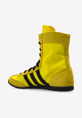 Adidas Originals Japan H High-Top Sneakers Yellow JS4031 0-YELLOW CBLACK GOLDMT