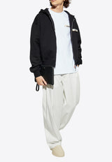 Jacquemus Gros Grain Crewneck T-shirt White TSM00133 AJ00226-100