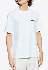 Jacquemus Gros Grain Crewneck T-shirt White TSM00133 AJ00226-100