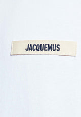 Jacquemus Gros Grain Crewneck T-shirt White TSM00133 AJ00226-100
