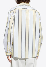 Jacquemus Striped shirt Cream SHM00001 DW00484-2BM