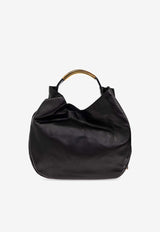 Moschino Leather Shoulder Bag Black MC4184PP1N OA0-000