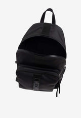 Moschino Medium Cordura Nylon Backpack Black MD4608PP0N F21-00A