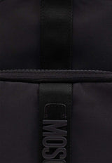 Moschino Medium Cordura Nylon Backpack Black MD4608PP0N F21-00A