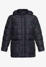 Etro Long Paisley Down Jacket Navy MRBB0007 99SASN7-X0883