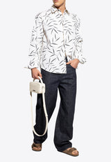 Jacquemus Mirada Straight-Leg Jeans Navy PAM00053 AD00036-390