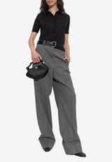 Max Mara Romania Fine Wool Shirt Black ROMANIA 2521346061-002