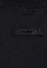 Jacquemus Gros Grain Long-Sleeved Slim T-shirt TSW00155 AJ00124-990