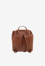 Ferragamo Mini Leather Backpack Brown 220941 BACKPACK 785887-NEW COGNAC